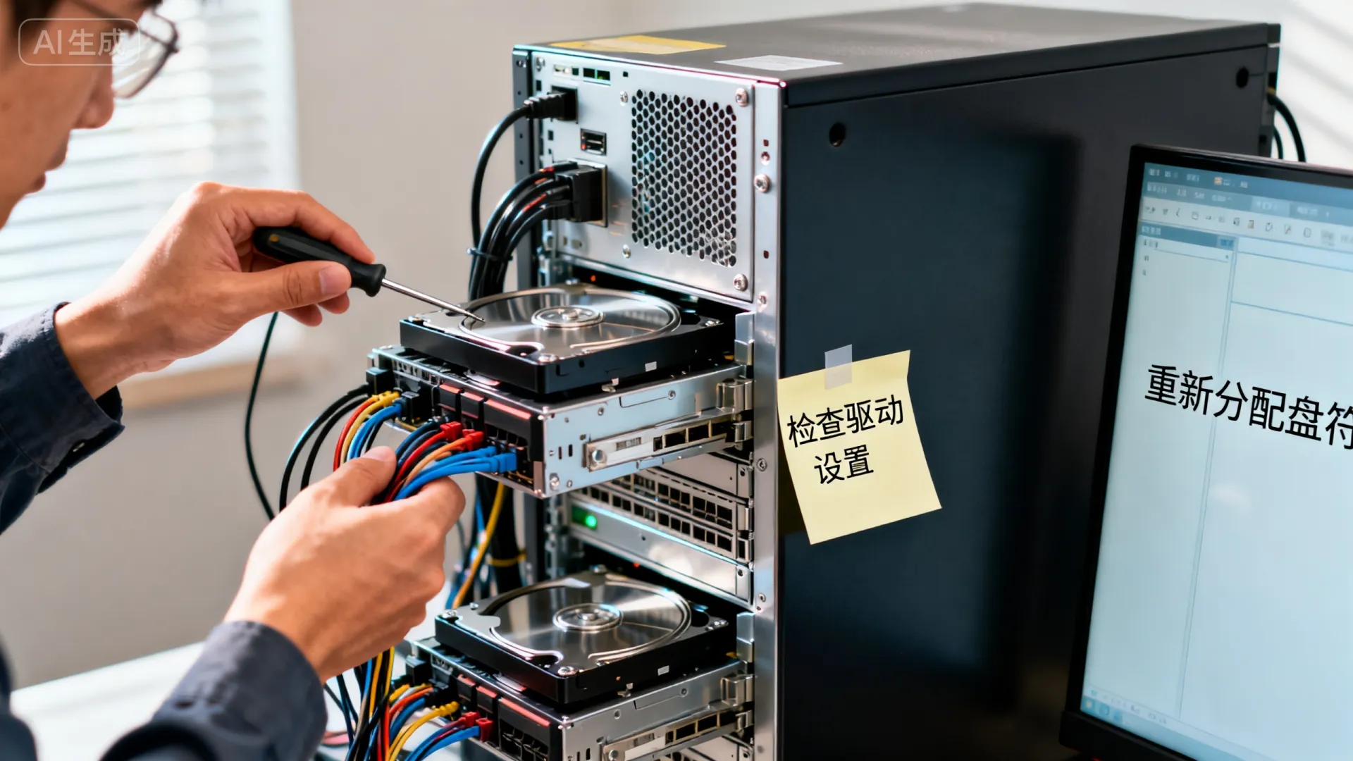 为什么服务器盘符会自动改变?如何解决盘符混乱问题,服务器盘符自动改变怎么办?快速修复盘符混乱指南 为什么服务器盘符会自动改变?如何解决盘符混乱问题,服务器盘符自动改变怎么办?快速修复盘符混乱指南