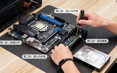 手搓电脑教程图片视频哪里看，新手怎么自己组装电脑？