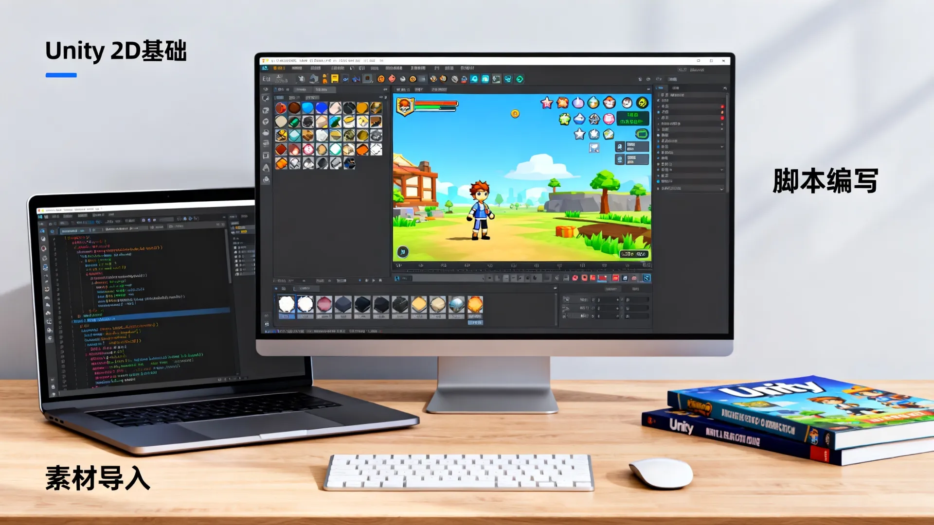 二维游戏开发如何快速入门? | Unity 2D教程实战指南 Unity 2D教程实战指南