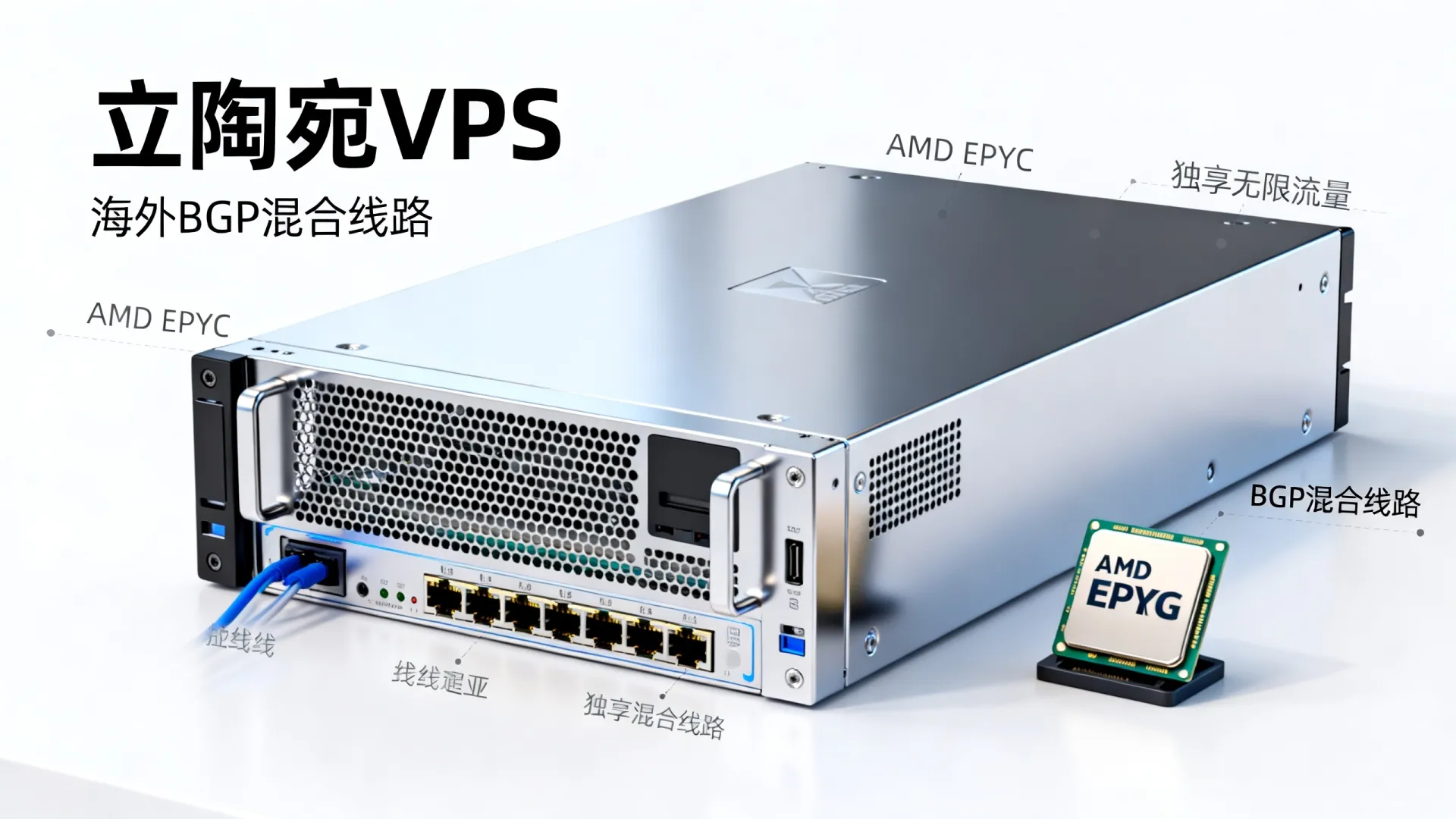 海外BGP混合线路 立陶宛VPS - AMD EPYC 9004,无限流量 (独家) 海外BGP混合线路 立陶宛VPS