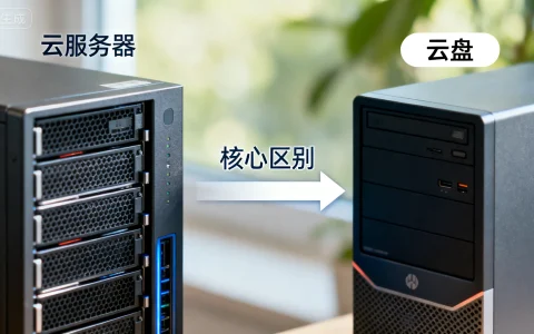服务器相当于云盘吗？深度解析云服务器与云盘核心区别