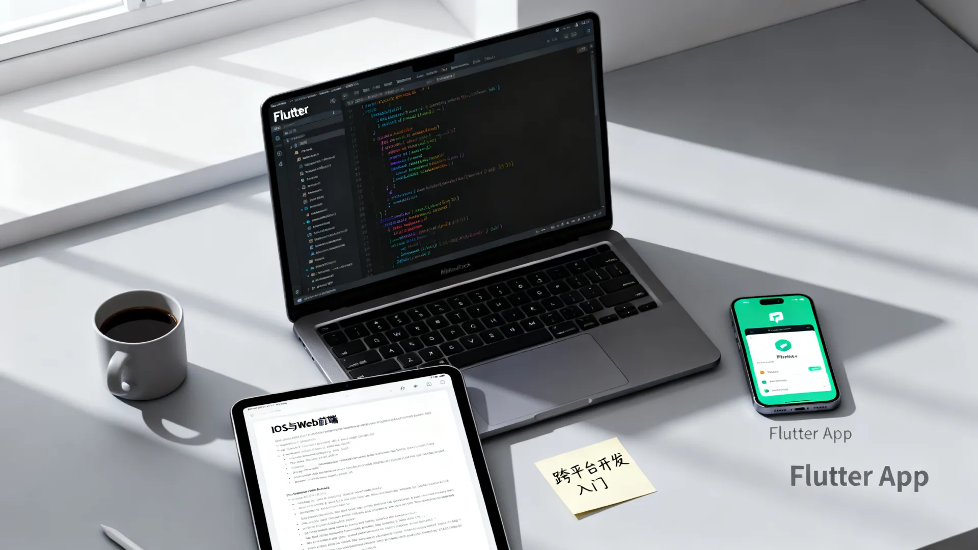 iOS与Web前端如何双修?Flutter跨平台开发入门教程 iOS与Web前端如何双修?Flutter跨平台开发入门教程