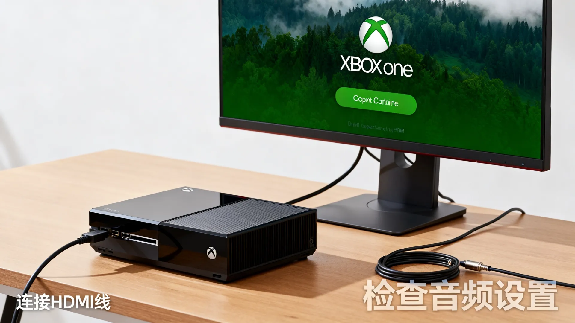 xboxone怎么连电脑显示器 xboxone怎么连电脑显示器