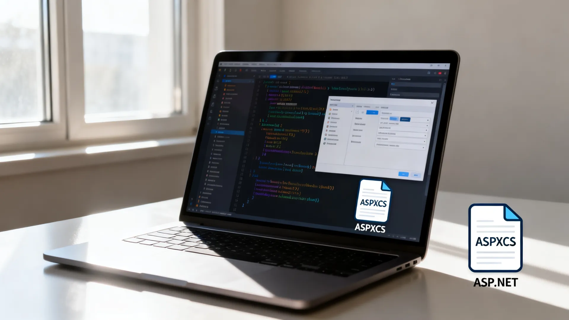 ASPXCS在ASP.NET开发中的主要作用是什么？