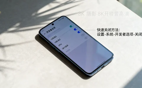 开发者选项为什么耗电？快速关闭方法省电30%！