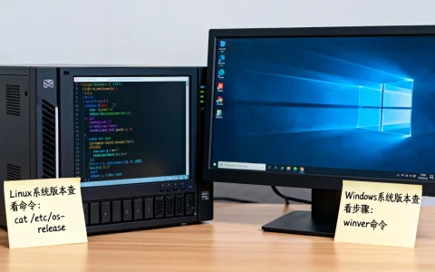 服务器操作系统怎么查，Linux和Windows系统版本怎么看