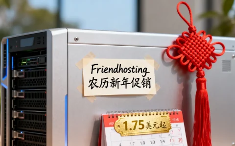 Friendhosting农历新年促销怎么样？1.75美元起值得买吗？