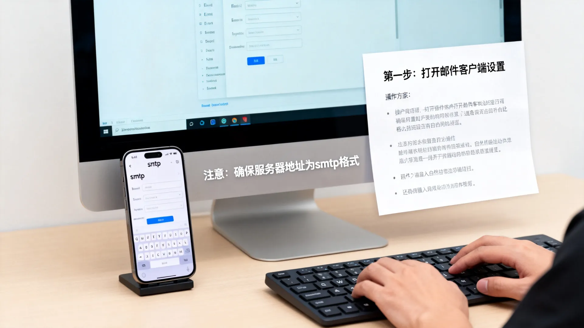 服务器地址填smtp 服务器地址填smtp