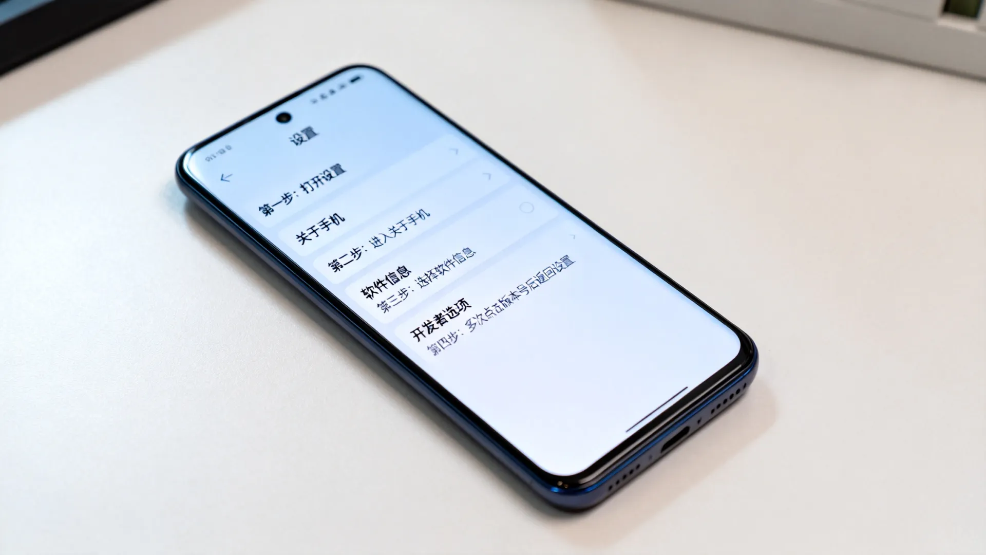 设置手机开发者选项