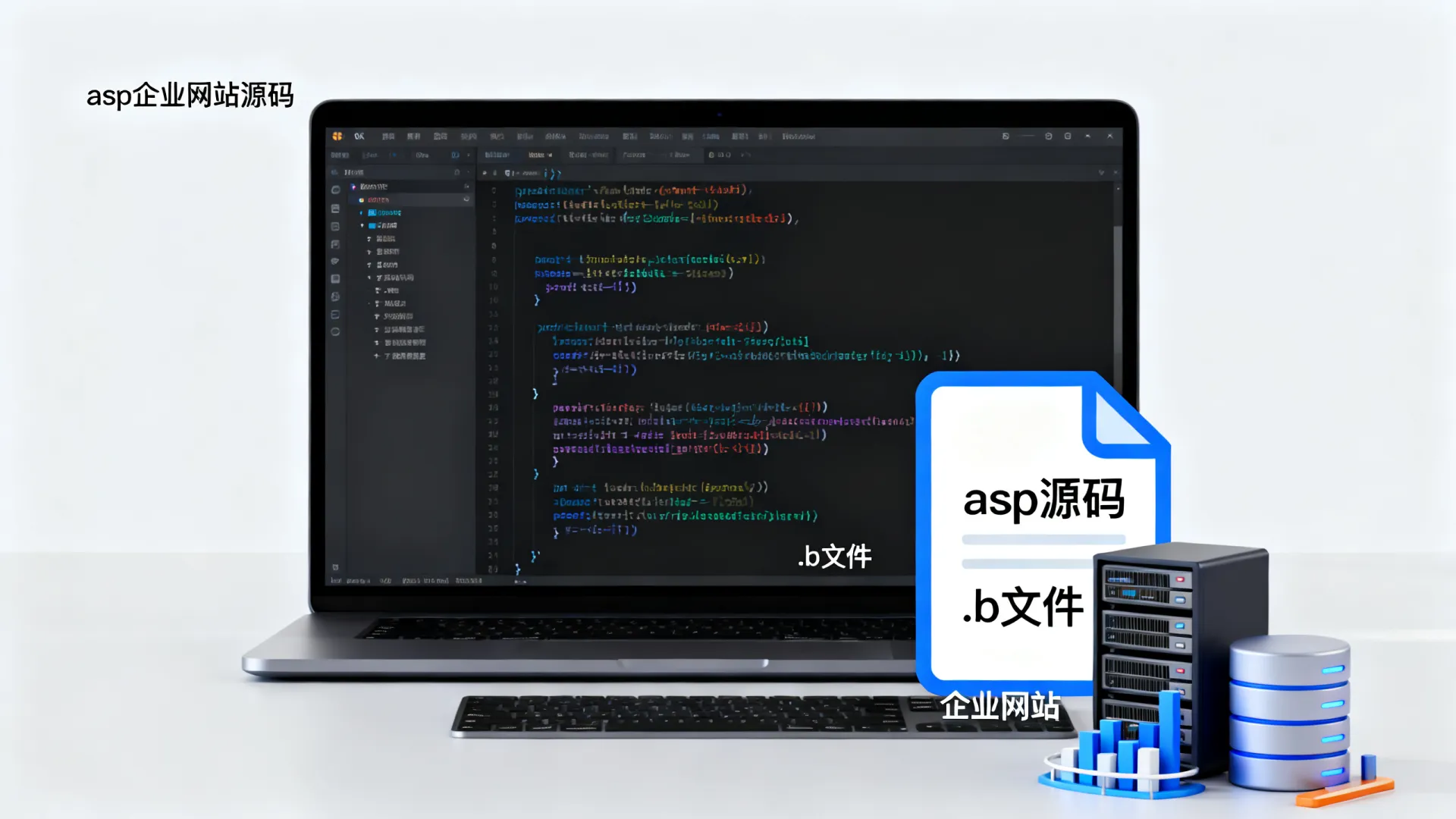 asp企业网站源码有.b的 asp企业网站源码有.b的