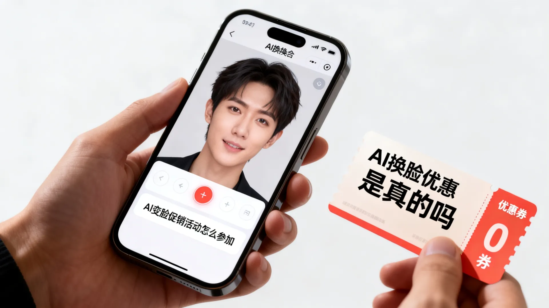 AI变脸促销活动怎么参加