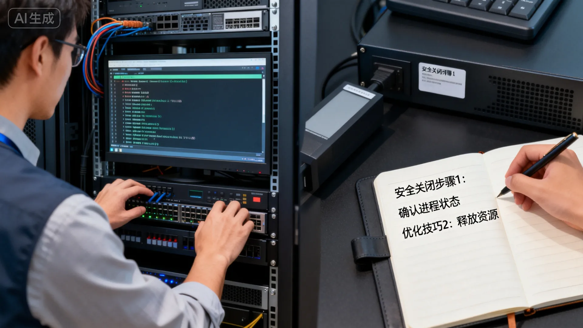 服务器进程关闭全攻略,安全操作步骤详解 | 如何关闭服务器进程?服务器优化技巧 服务器进程关闭全攻略