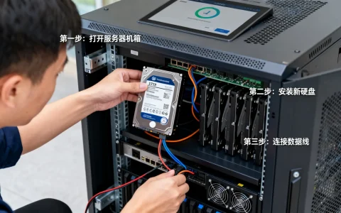 服务器硬盘不足如何扩容？服务器硬盘不足解决方案