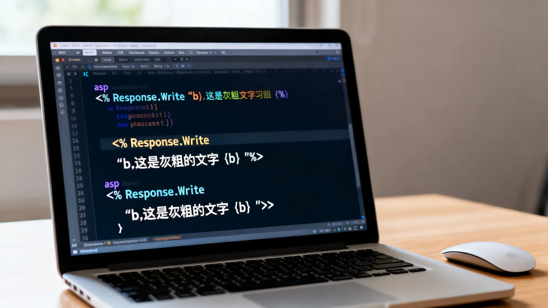 asp代码设粗体