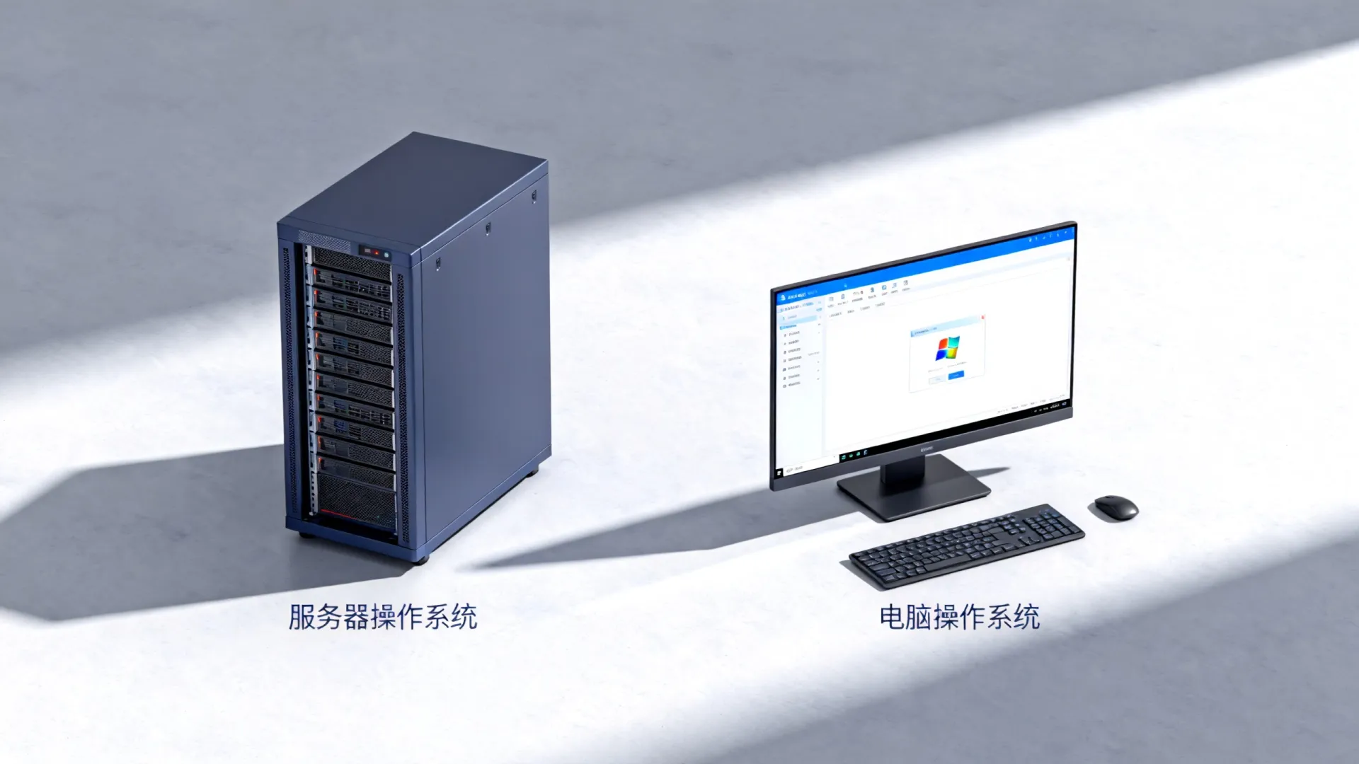 服务器操作系统与电脑操作系统 服务器操作系统与电脑操作系统