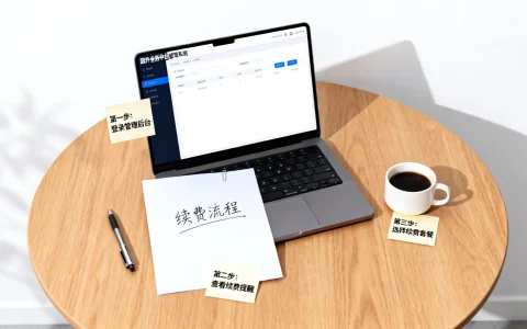 国外业务中台到期续费怎么操作？国外业务中台续费流程详解