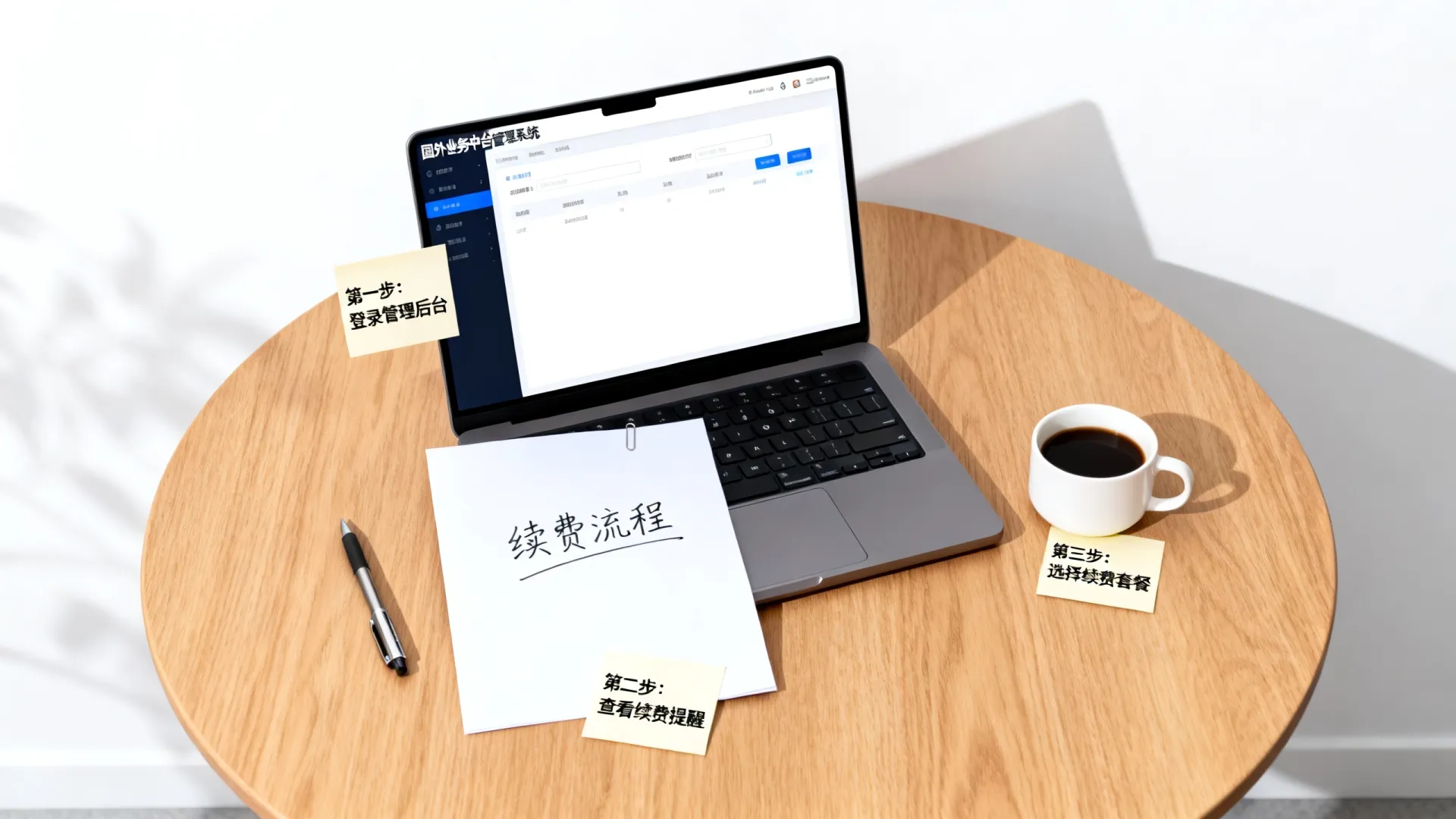 国外业务中台到期续费