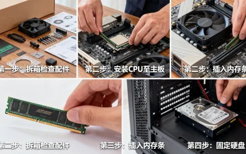 手搓电脑教程图解图片，新手组装电脑详细步骤图解？