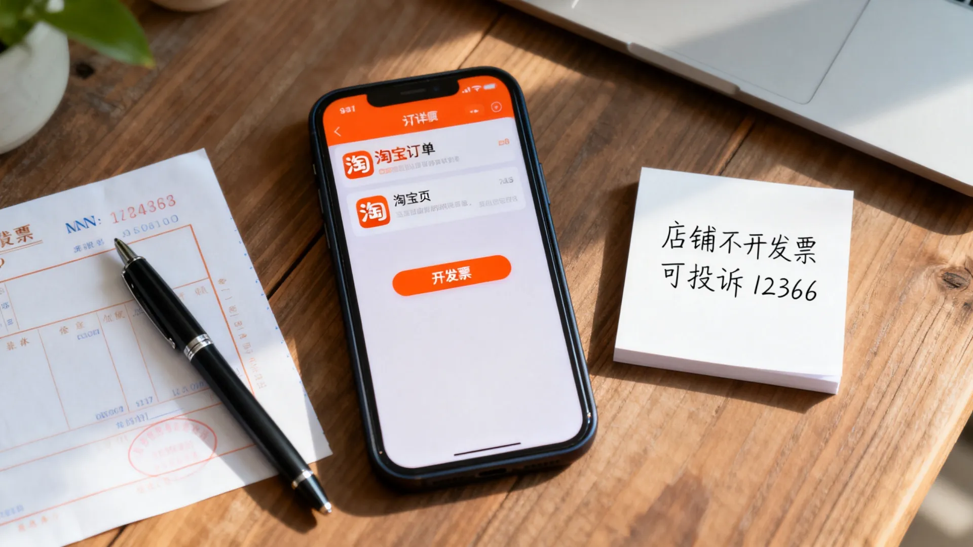 淘宝要开发票 淘宝要开发票