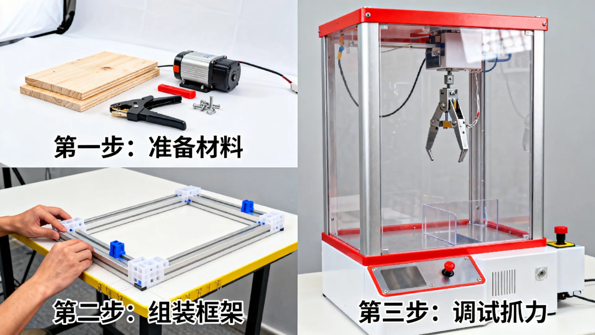 三步做一个抓娃娃机 三步做一个抓娃娃机