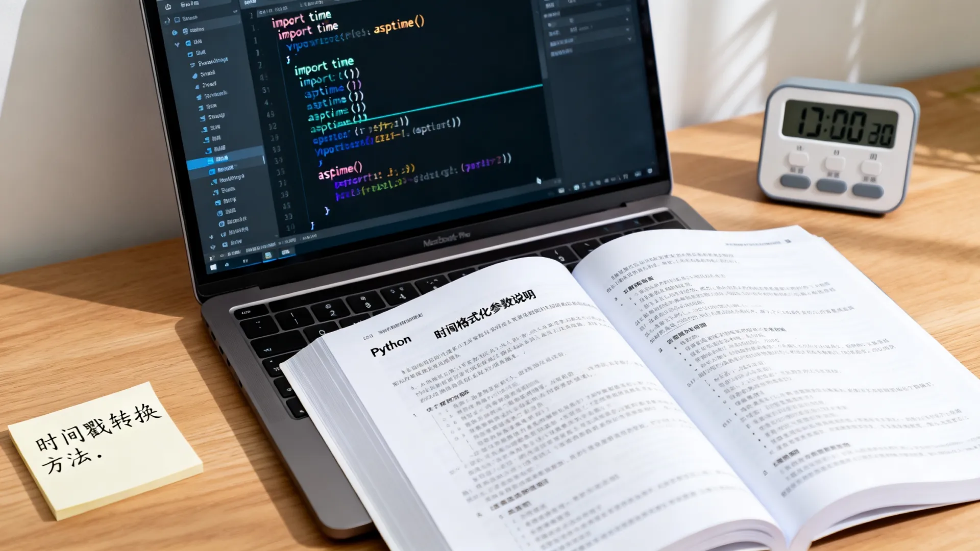 asptime函数怎么用？Python时间处理函数详解教程