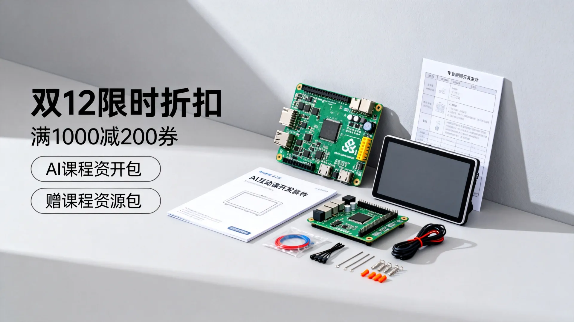 AI互动课开发套件双12活动