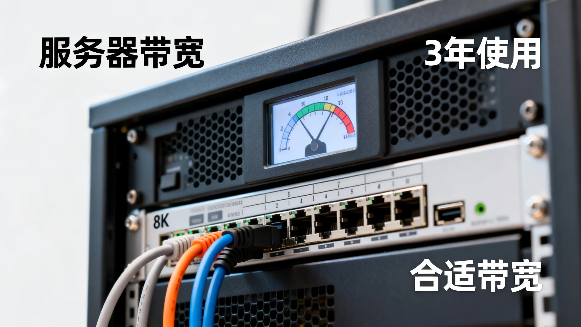 用了3年服务器带宽