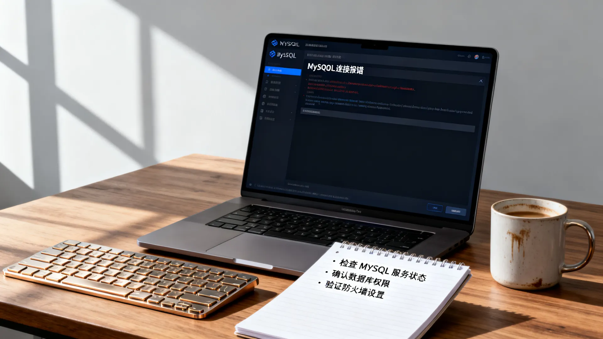 服务器未传送任何数据库的解决方案