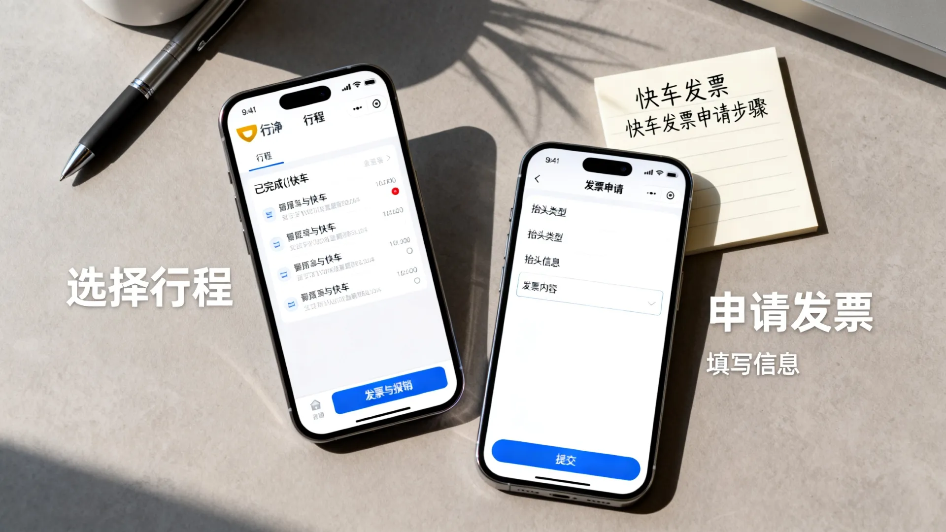 快车怎么开发票 快车怎么开发票