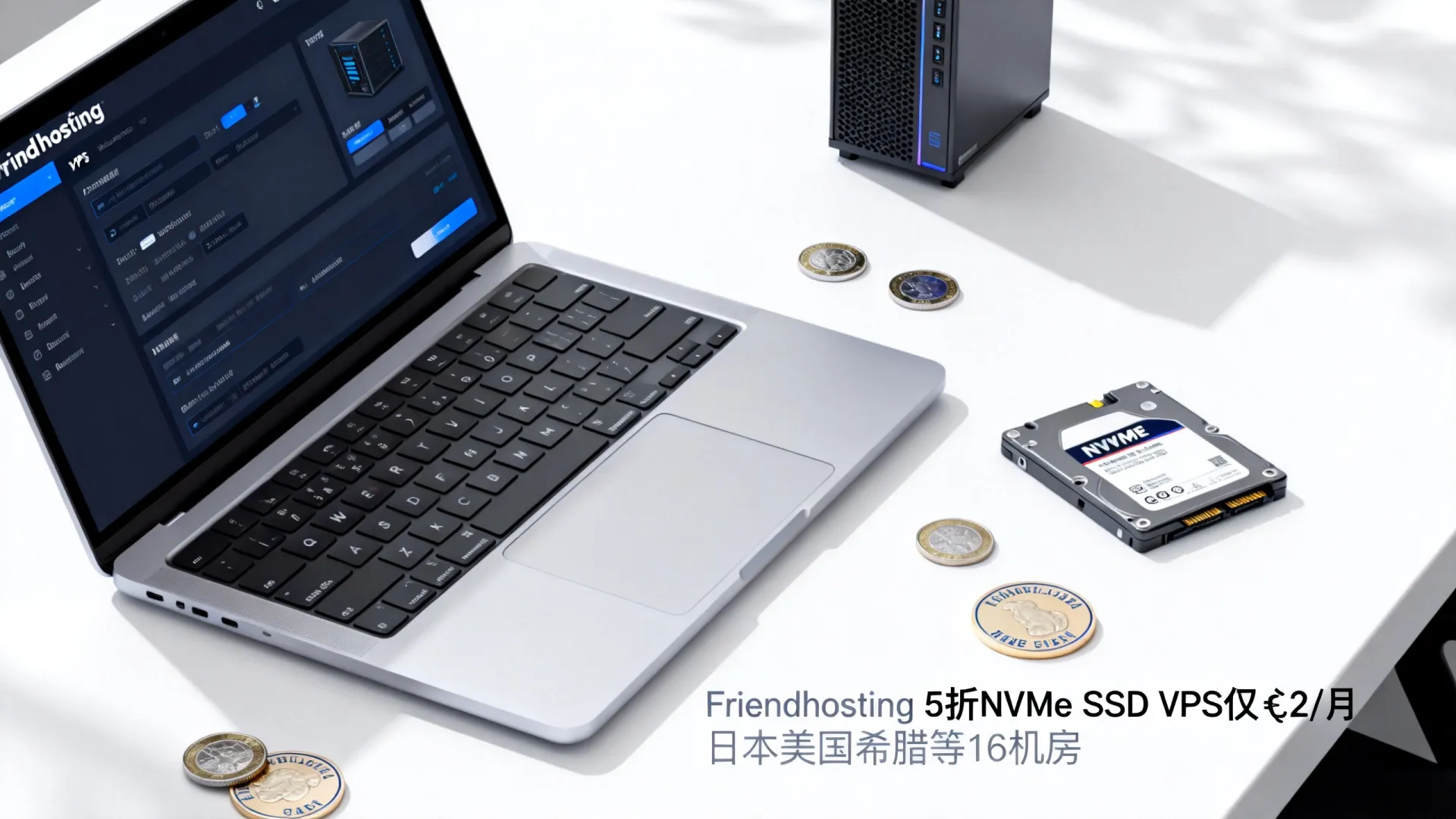 大硬盘VPS哪里便宜?Friendhosting 5折NVMe SSD VPS仅€2/月,日本美国希腊等16机房 大硬盘VPS哪里便宜?Friendhosting 5折NVMe SSD VPS仅€2/月,日本美国希腊等16机房