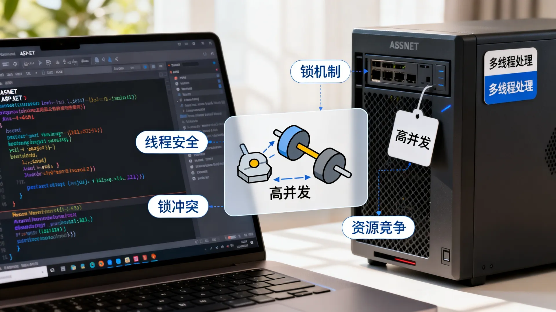 如何解决ASP.NET多线程锁冲突?高并发下线程安全最佳实践 如何解决ASP.NET多线程锁冲突?高并发下线程安全最佳实践