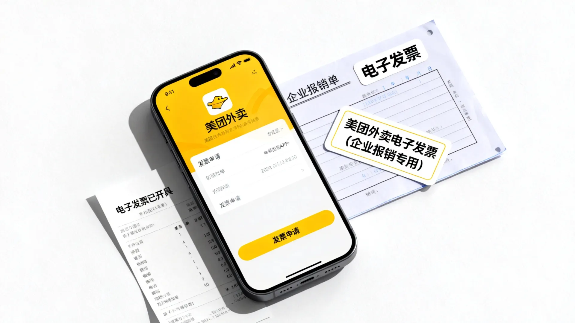 美团外卖发票怎么开电子版?企业报销凭证申请流程 美团外卖发票怎么开电子版?企业报销凭证申请流程