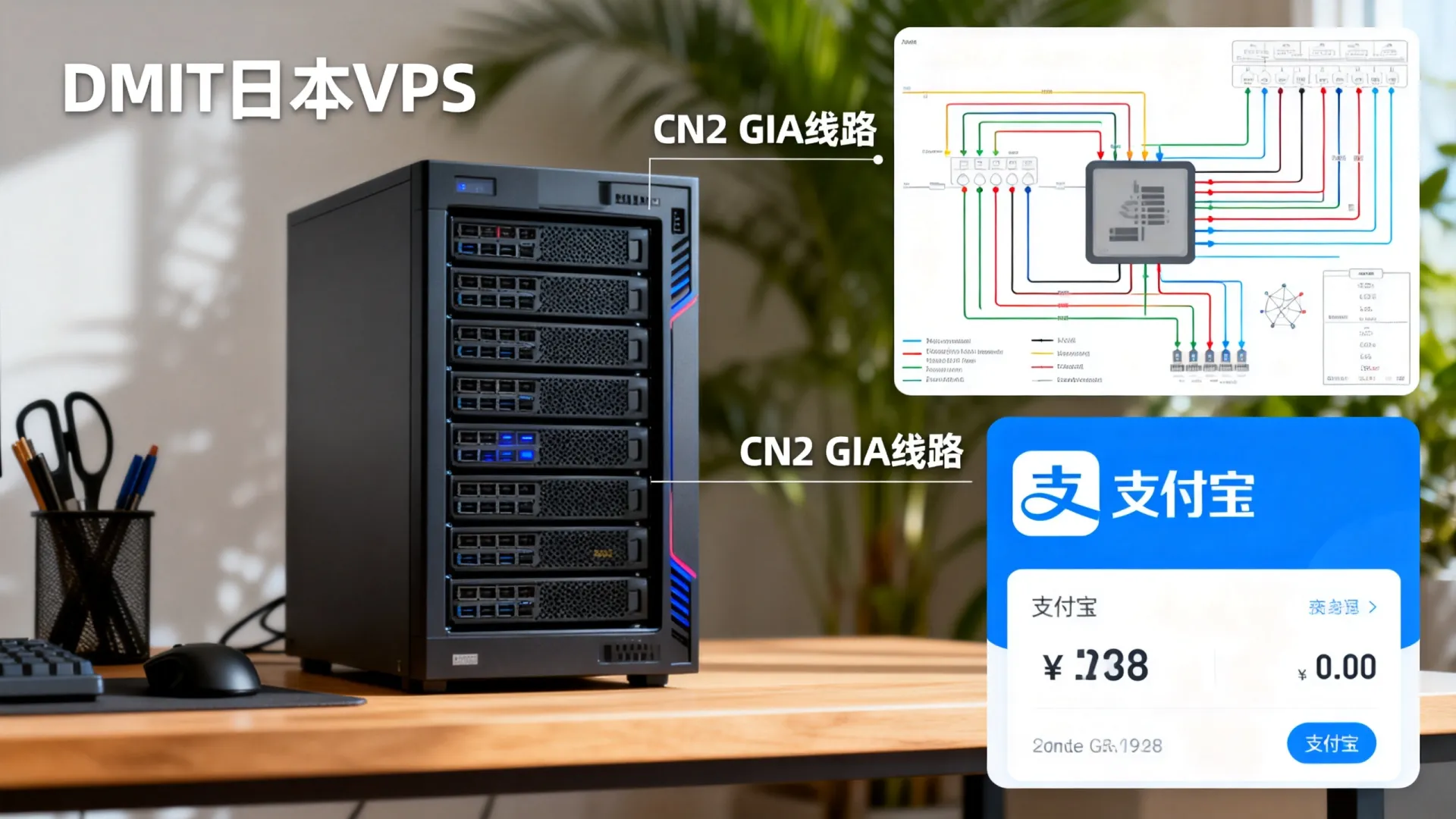 活动期间 DMIT限量促销日本CN2 GIA VPS:210.24美元/年起,支持支付宝/微信支付/Paypal 活动期间 DMIT限量促销日本CN2 GIA VPS