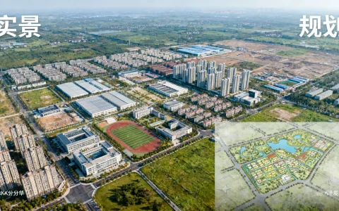 开发区全景图哪里找？高清航拍实景+规划效果图一览