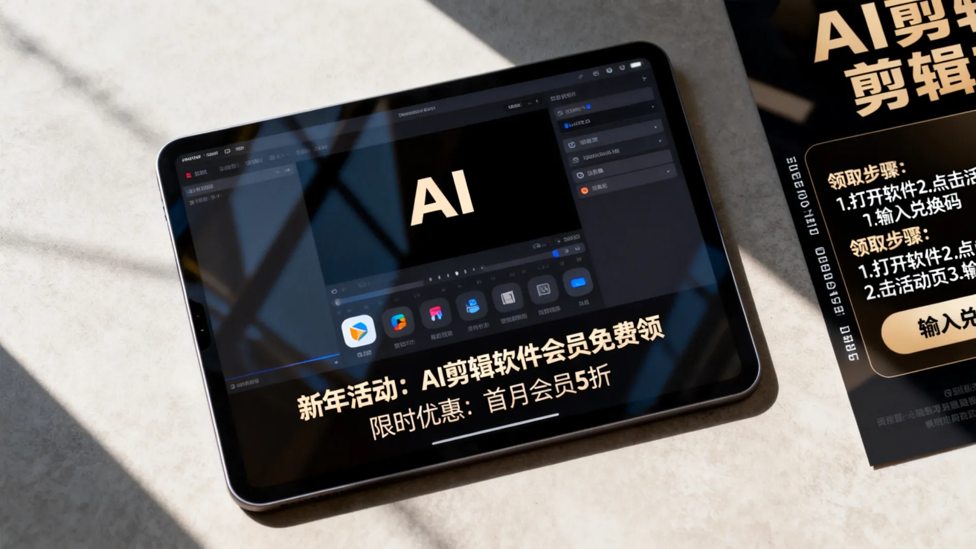 AI剪辑新年活动 AI剪辑新年活动