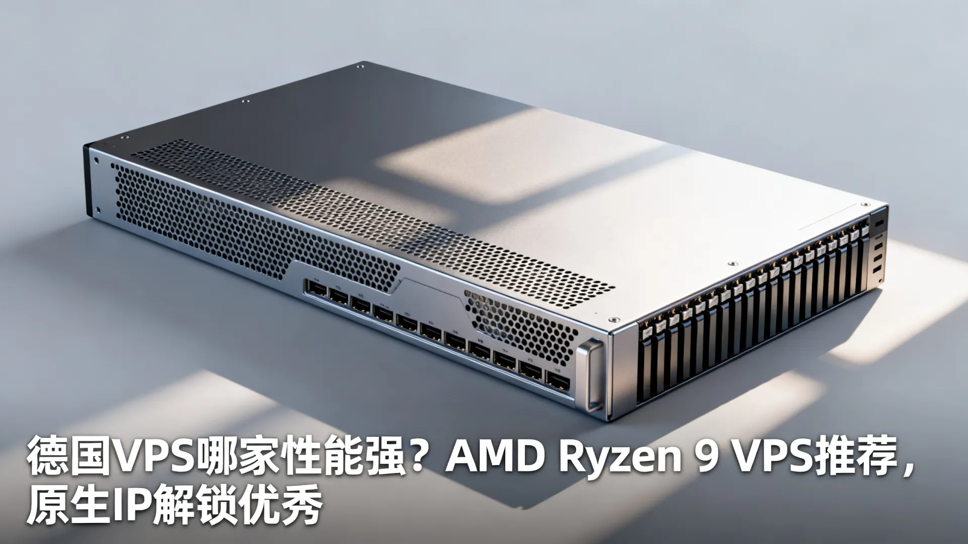 德国VPS哪家性能强？AMD Ryzen 9 VPS推荐，原生IP解锁优秀