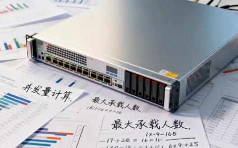 服务器最大可以承受多少人，服务器并发量怎么计算？