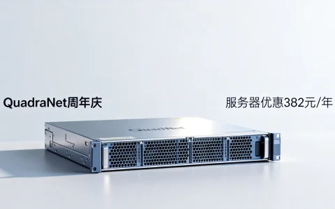 QuadraNet周年庆服务器多少钱？| 服务器优惠382元/年