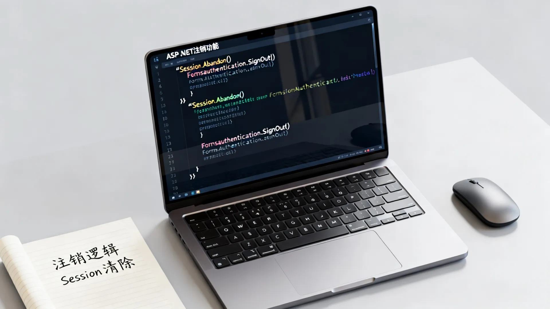 ASPNET简单实现注销功能