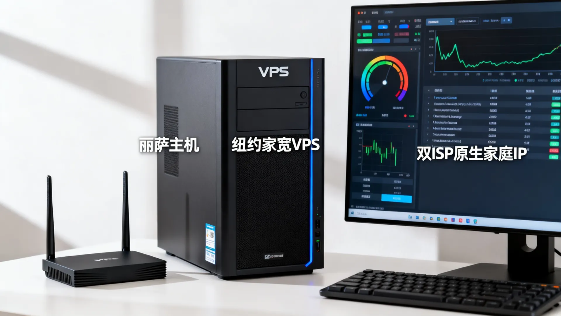 丽萨主机美国纽约家宽VPS测评:双ISP原生美国家庭IP,IP纯净度高,少见的美国东部城市住宅IP 丽萨主机美国纽约家宽VPS测评