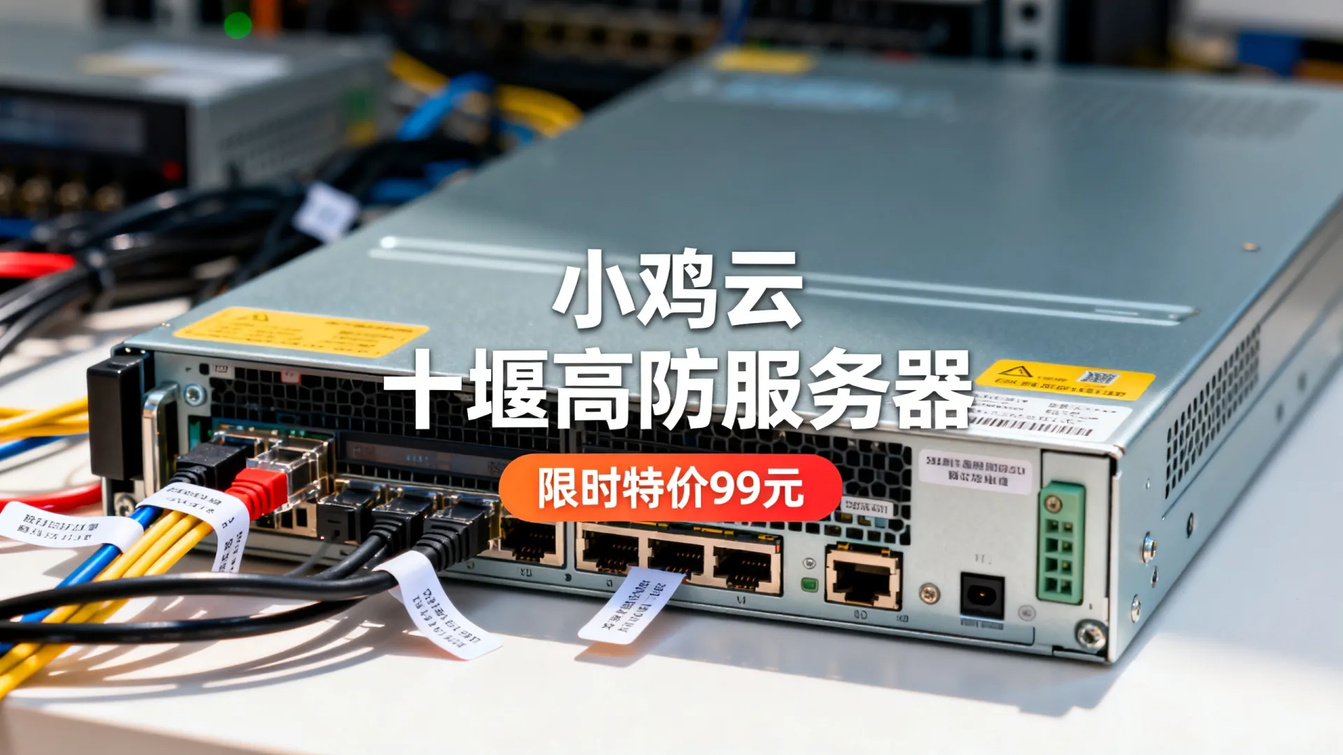 小鸡云十堰高防服务器限时特价99元