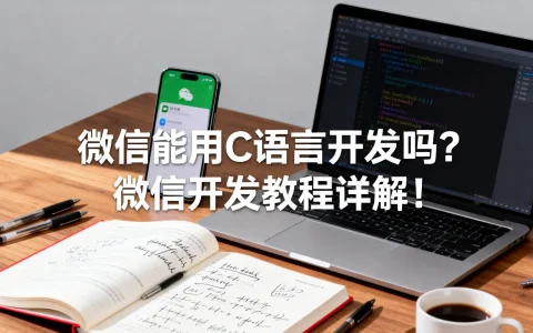 微信能用C语言开发吗？微信开发教程详解！