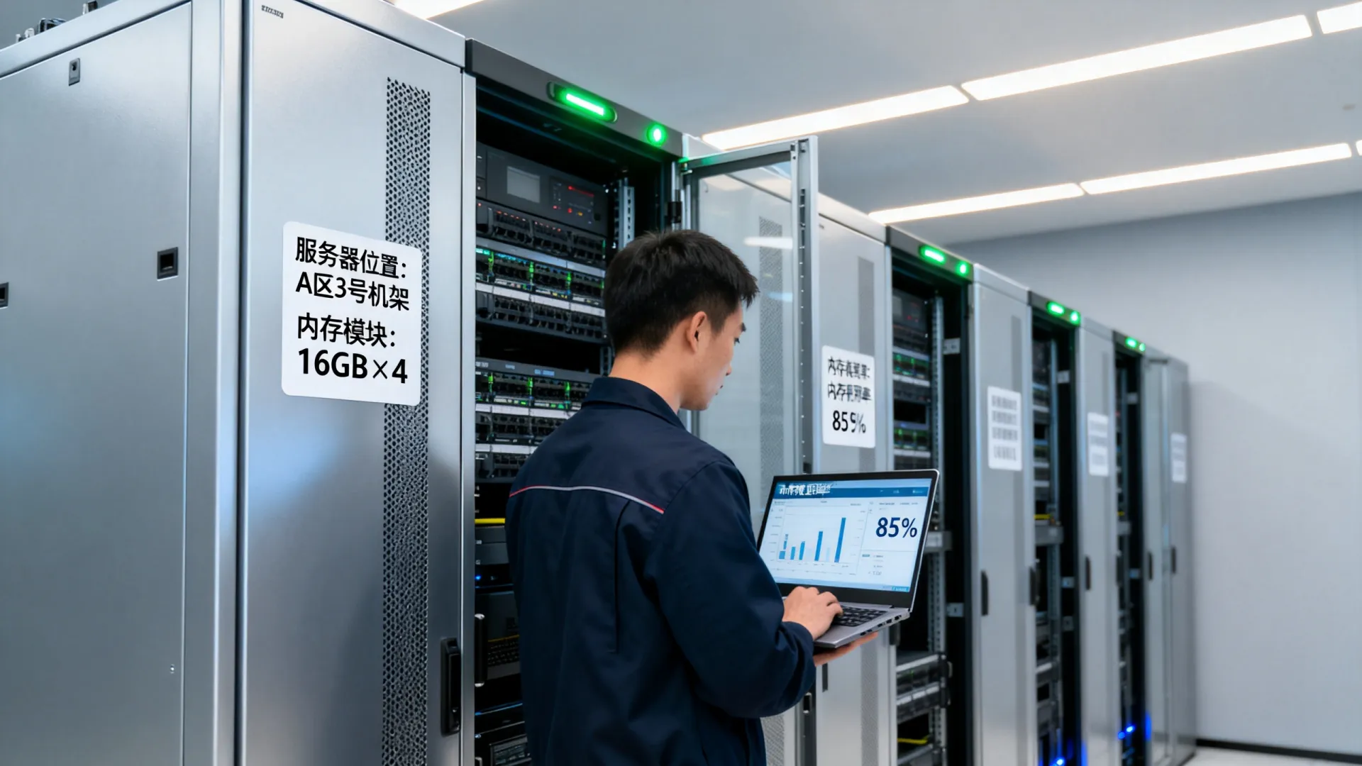 服务器在哪里怎么查看内存 服务器在哪里怎么查看内存