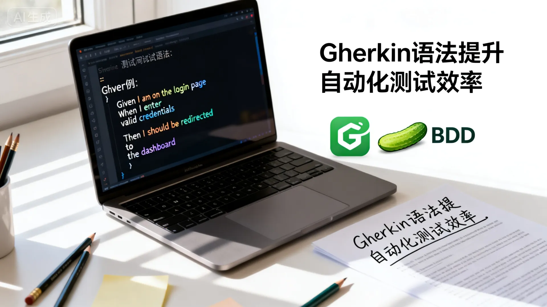 黄瓜BDD测试工具测评,如何用Gherkin语法提升自动化测试效率? 如何用Gherkin语法提升自动化测试效率