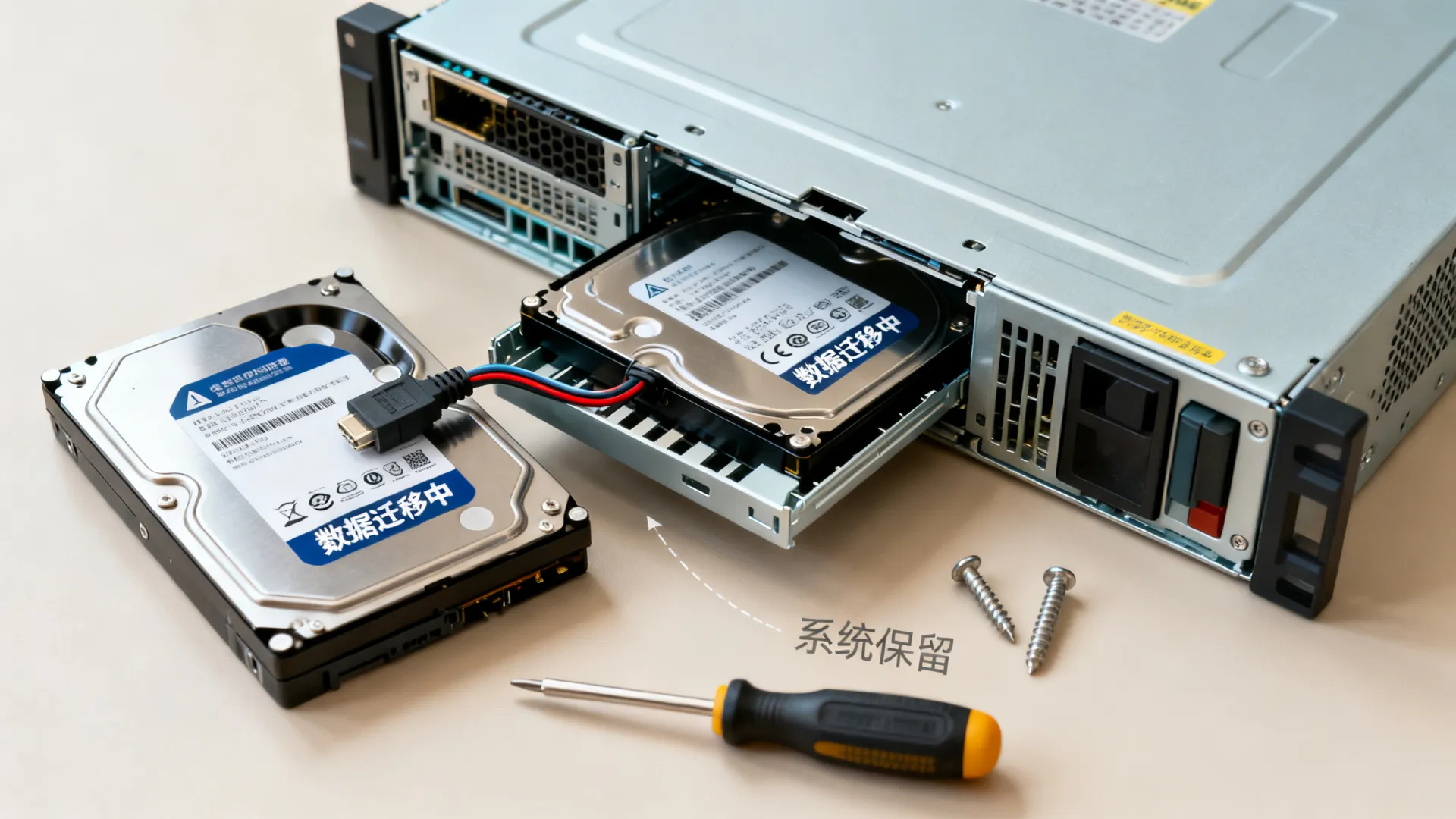 服务器更换硬盘操作系统 服务器更换硬盘操作系统