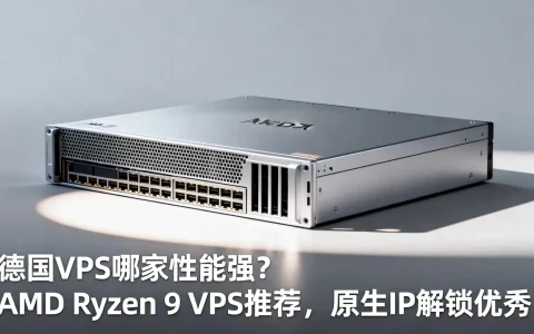 德国VPS哪家性能强？AMD Ryzen 9 VPS推荐，原生IP解锁优秀