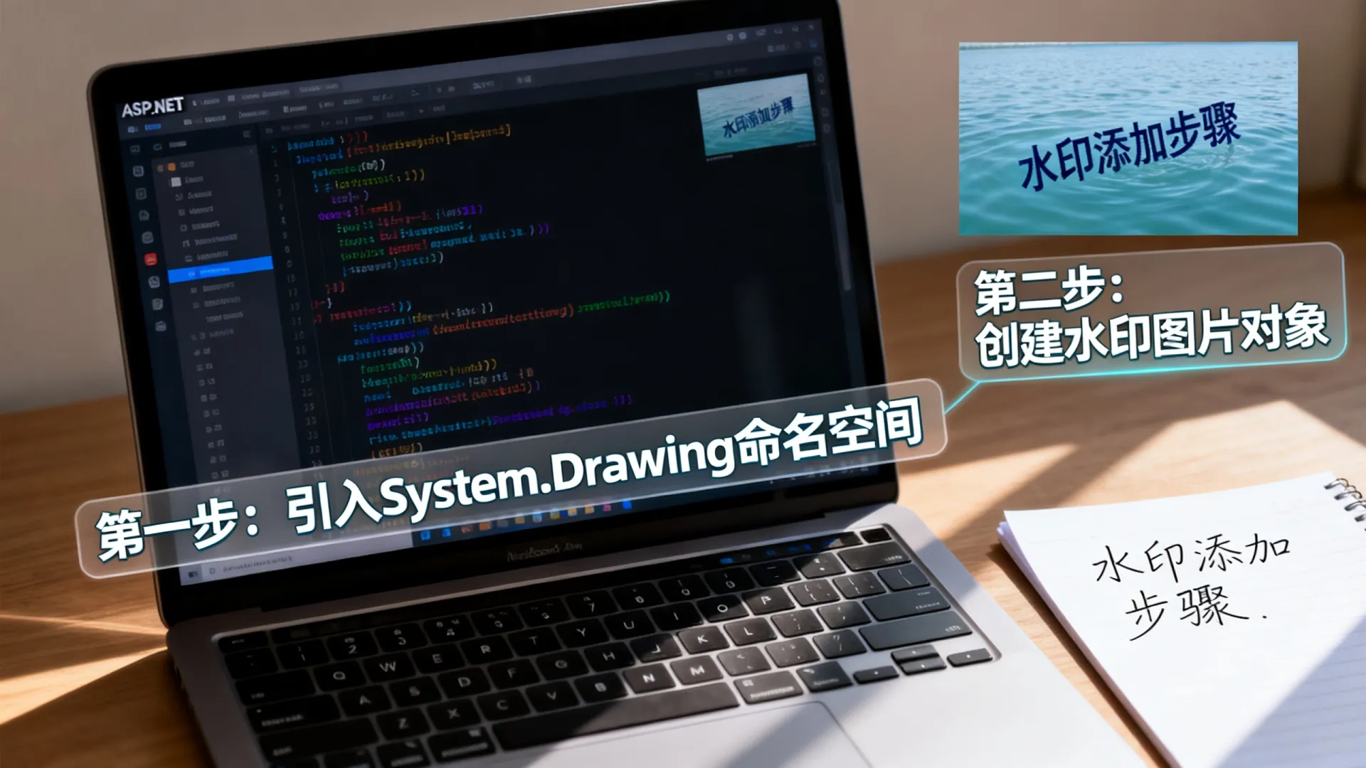 aspnet水印