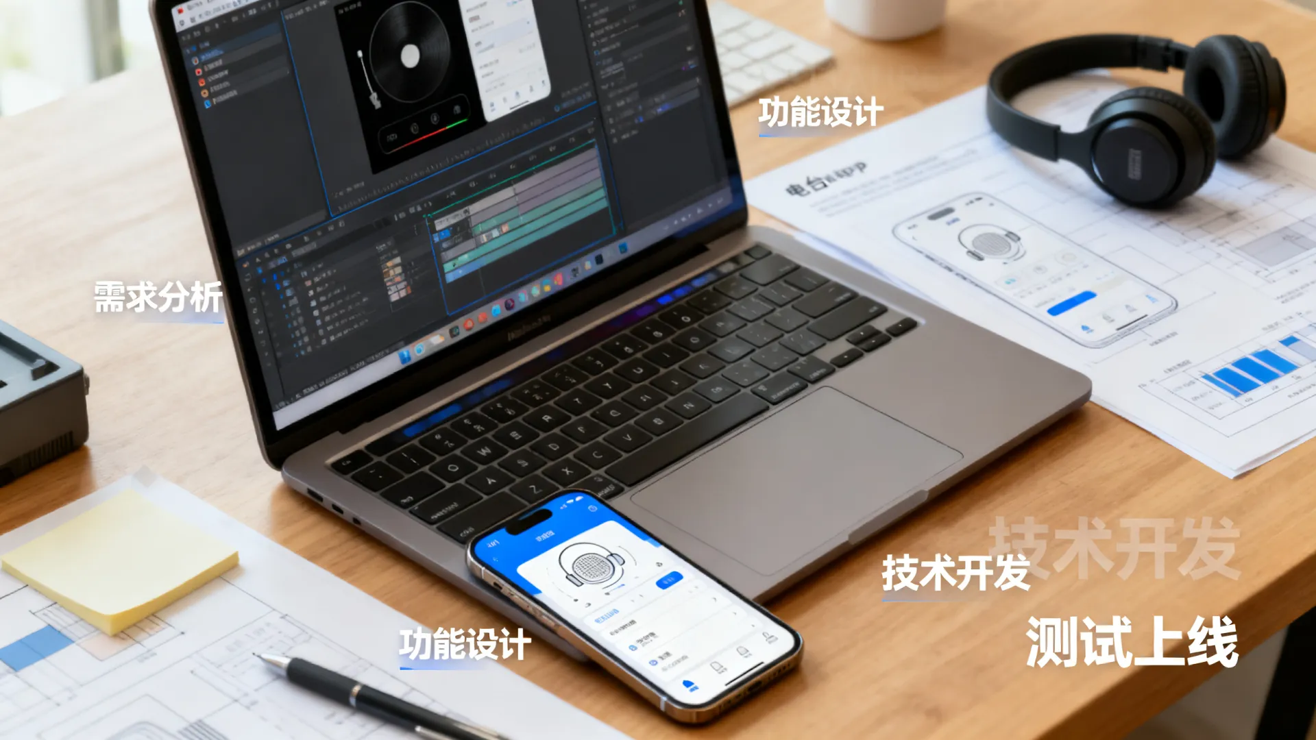 如何开发电台app