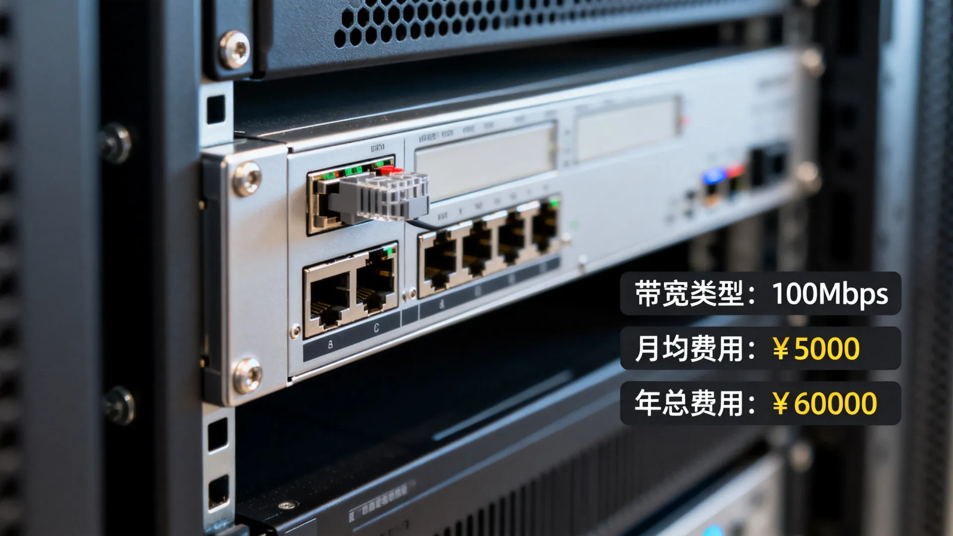 服务器带宽费用明细