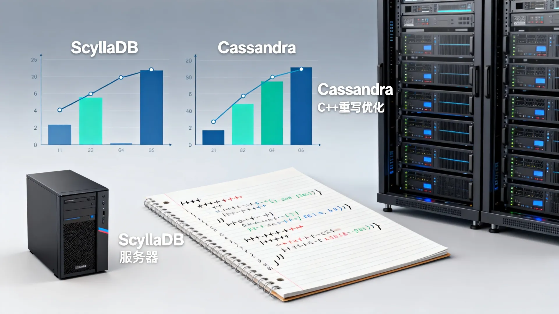 ScyllaDB性能真的十倍于Cassandra?实测C++重写优化效果 ScyllaDB性能真的十倍于Cassandra